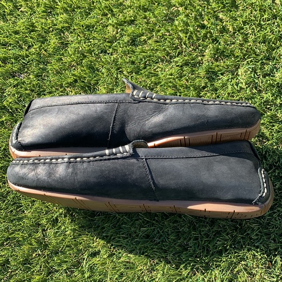 Cole Haan Men's Driving Moccasin Black Suede Size 8 - Picture 5 of 7